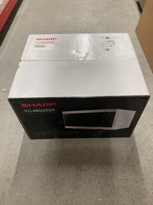 Lot 95  
            Nottingham SR8 - Delivery Or Collection 

                
SHARP YC-QC254A CONVECTION/GRILL MICROWAVE OVEN