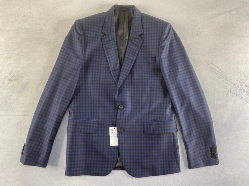 Lot 11  
            Nottingham Prem - Delivery Only 

                
PAUL SMITH MENS 2 BUTTON JACKET.SIZE 40/6R MADE FROM 100% WOOL