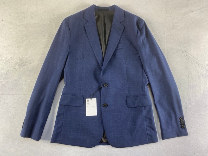Lot 19  
            Nottingham Prem - Delivery Only 

                
PAUL SMITH MENS 2 BUTTON JACKET.SIZE 40R/50R MADE FROM 100% WOOL
