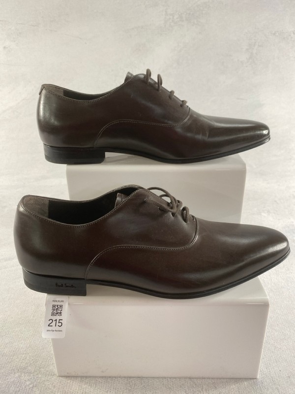 Lot 215  
            Nottingham Prem - Delivery Only 

                
PAUL SMITH MENS SHOES IN BROWN SIZE 7