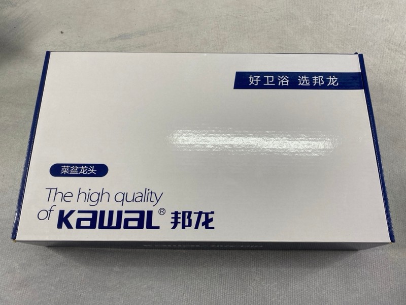 Lot 264  
            Nottingham Prem - Delivery Only 

                
KAWAL BLACK KITCHEN MIXER TAP