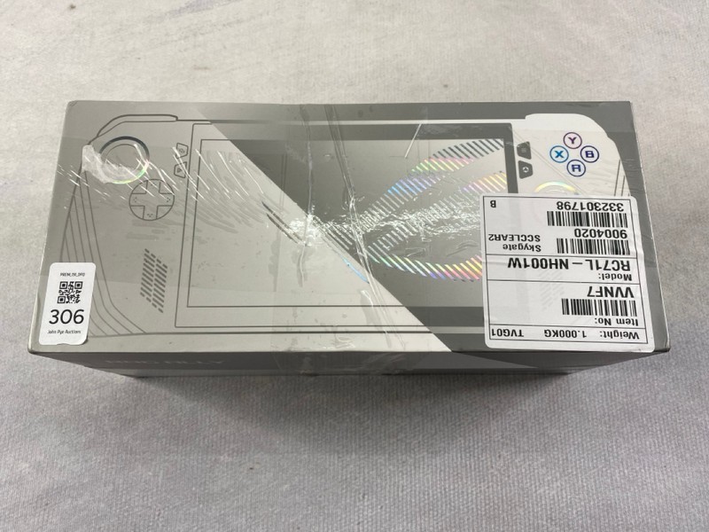 Lot 306  
            Nottingham Prem - Delivery Only 

                
ASUS ROG ALLY HAND HELD GAME CONSOLE: MODEL NO RC71L (WITH BOX & ACCESSORIES)ORIG...