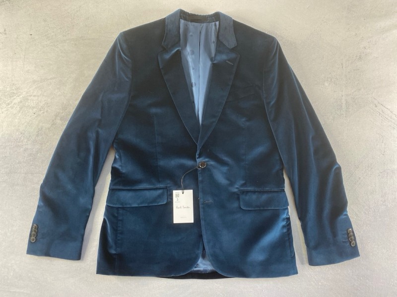 Lot 3  
            Nottingham Prem - Delivery Only 

                
PAUL SMITH MENS 2 BUTTON JACKET.SIZE 40R/50