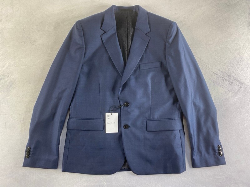 Lot 76  
            Nottingham Prem - Delivery Only 

                
PAUL SMITH MENS 2 BUTTON JACKET.SIZE 44/54