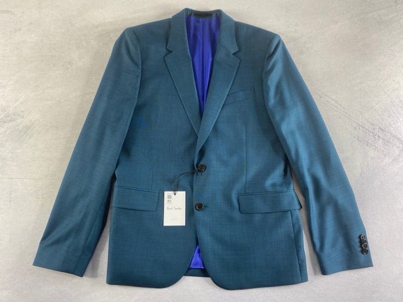 Lot 85  
            Nottingham Prem - Delivery Only 

                
PAUL SMITH MENS 2 BUTTON JACKET.SIZE 42R  MADE FROM 100% WOOL