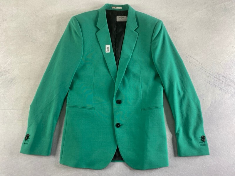 Lot 93  
            Nottingham Prem - Delivery Only 

                
PAUL SMITH MENS 2 BUTTON JACKET.SIZE 38 MADE FROM 100% WOOL