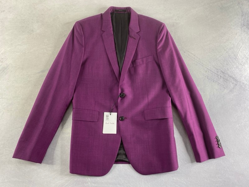 Lot 99  
            Nottingham Prem - Delivery Only 

                
PAUL SMITH MENS 2 BUTTON JACKET.SIZE 38/6R