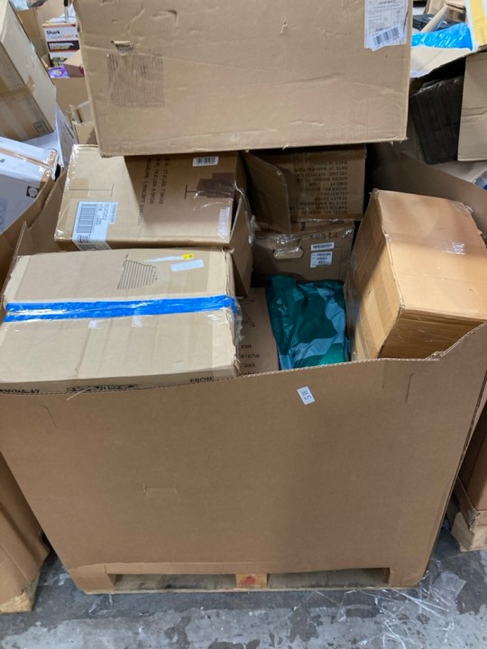 Lot 325  
            Marchington SR17 - Delivery or Collection 

                
PALLET OF ASSORTED HOUSEHOLD ITEMS TO INCLUDE RUSSELL HOBBS RHM2076S-AZ MICROWAVE...