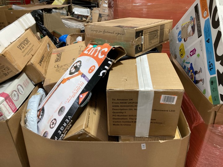 Lot 337  
            Marchington SR17 - Delivery or Collection 

                
PALLET OF ASSORTED HOUSEHOLD ITEMS TO INCLUDE MIDEA OIL FILLED RADIATOR: LOCATION...