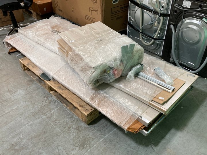 Lot 310  
            Marchington SR10 - Delivery or Collection 

                
JOHN LEWIS & PARTNERS ELSTRA 150CM MIRRORED WARDROBE IN WHITE - ORIGINAL RRP £799...