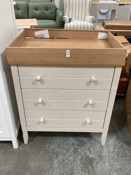 Lot 313  
            Marchington SR10 - Delivery or Collection 

                
JOHN LEWIS & PARTNERS AVERY DRESSER IN LINEN & NATURAL - ORIGINAL RRP £309: LOCAT...