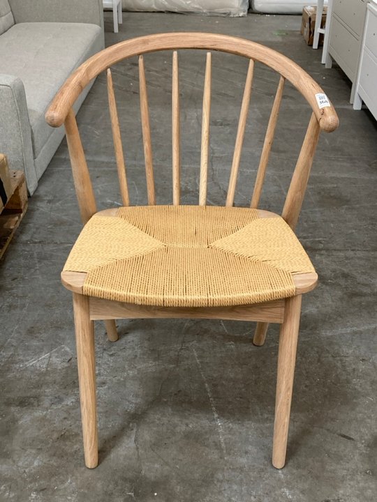Lot 368  
            Marchington SR10 - Delivery or Collection 

                
JOHN LEWIS & PARTNERS KINROSS II DINING CHAIR IN NATURAL - ORIGINAL RRP £199: LOC...