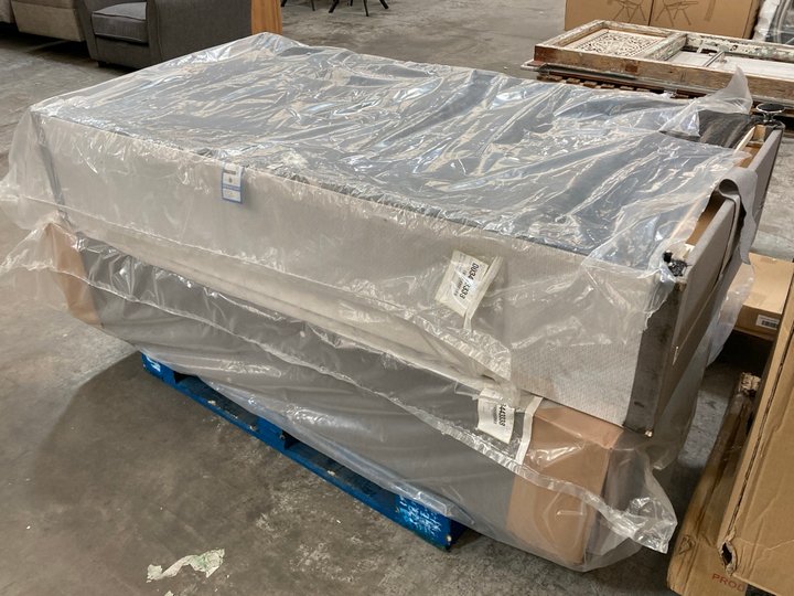 Lot 380  
            Marchington SR10 - Delivery or Collection 

                
JOHN LEWIS & PARTNERS 4 DRAWER DIVAN BASE IN GREY: LOCATION - A3