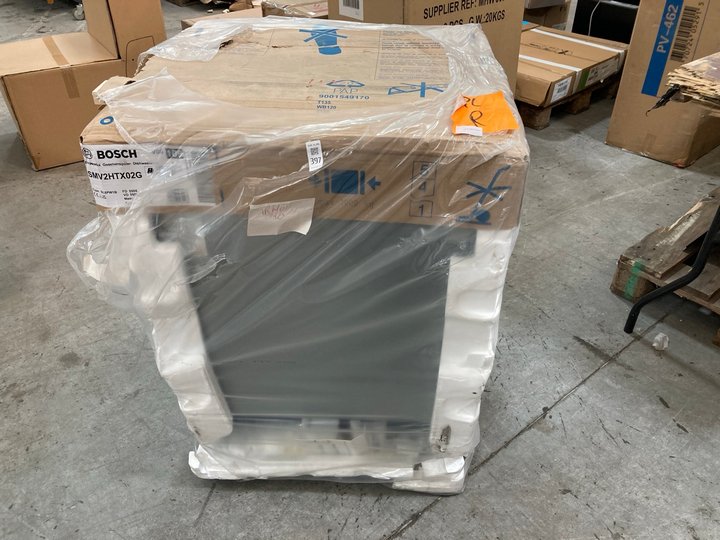 Lot 397  
            Marchington SR10 - Delivery or Collection 

                
BOSCH INTEGRATED DISHWASHER: MODEL SMV2HTX02G - ORIGINAL RRP £429: LOCATION - A3