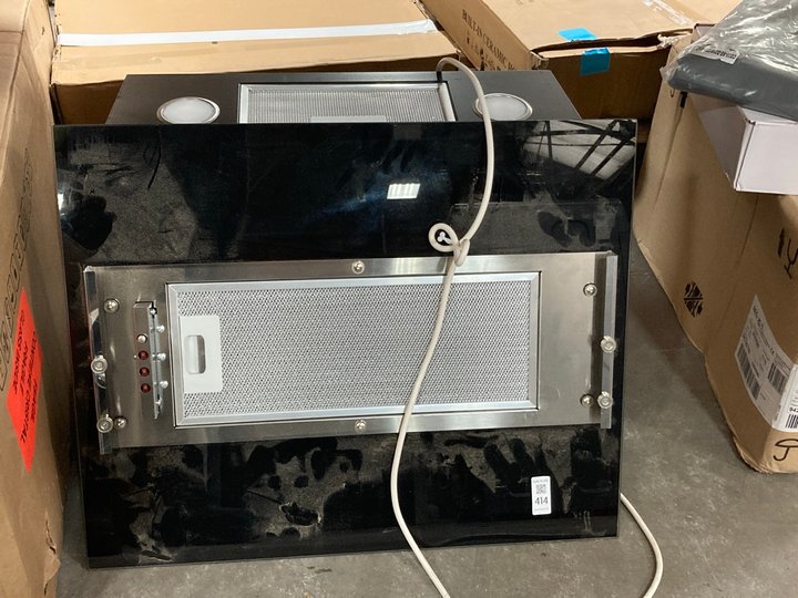 Lot 414  
            Marchington SR10 - Delivery or Collection 

                
BLACK GLASS COOKER EXTRACTOR: LOCATION - A2