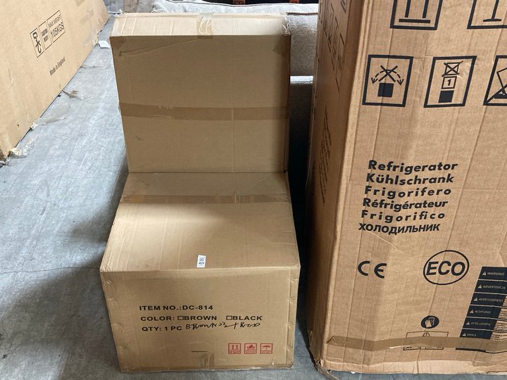 Lot 421  
            Marchington SR10 - Delivery or Collection 

                
AVIAN SIDE CHAIR IN BROWN & RED: LOCATION - A2