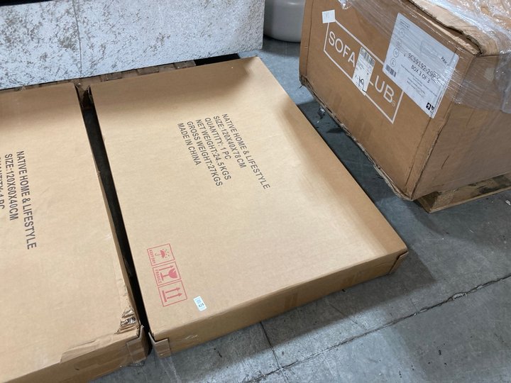 Lot 424  
            Marchington SR10 - Delivery or Collection 

                
NEXT MARBLE GLASS CONSOLE TABLE ORIGINAL RRP: £560: LOCATION - A2