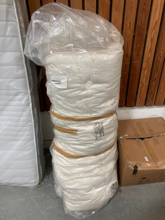 Lot 505  
            Marchington SR10 - Delivery or Collection 

                
JOHN LEWIS & PARTNERS YORKSHIRE WOOL KING SIZE MATTRESS ENHANCER - ORIGINAL RRP £...