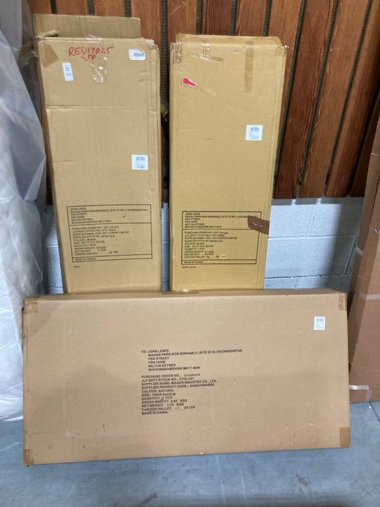 Lot 514  
            Marchington SR10 - Delivery or Collection 

                
3 X ASSORTED JOHN LEWIS & PARTNERS SHOE RACKS: LOCATION - A7