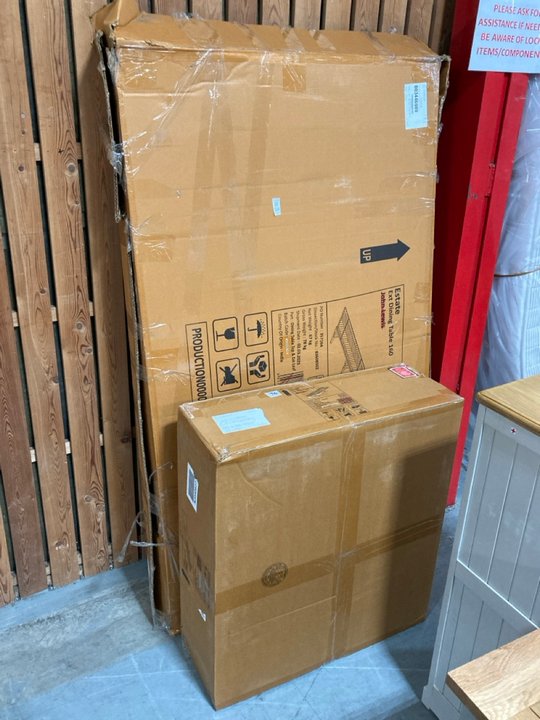 Lot 524  
            Marchington SR10 - Delivery or Collection 

                
JOHN LEWIS & PARTNERS ESTATE EXTENDING DINING TABLE - ORIGINAL RRP £998: LOCATION...