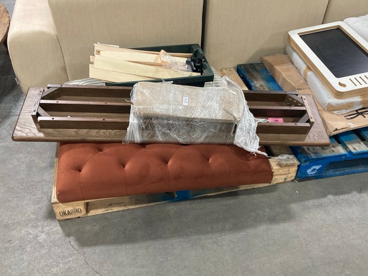 Lot 534  
            Marchington SR10 - Delivery or Collection 

                
PALLET OF ASSORTED JOHN LEWIS & PARTNERS FURNITURE COMPONENTS: LOCATION - B8 (KER...