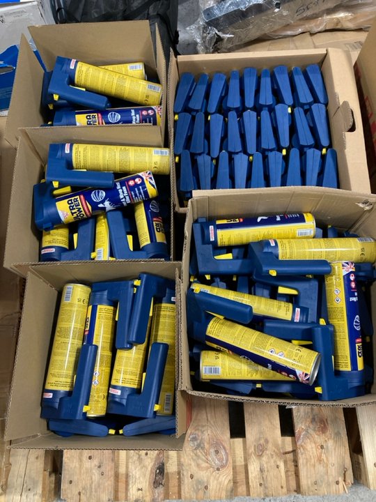 Lot 544  
            Marchington SR10 - Collection 

                
(COLLECTION ONLY) PALLET OF ASSORTED ZERO IN 600ML ULTRA POWER WASP KILLER FOAM (...