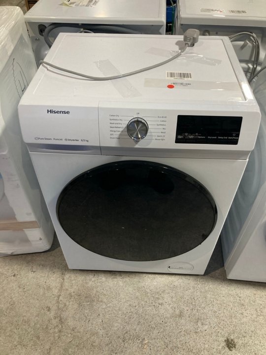 Lot 555  
            Marchington SR10 - Delivery or Collection 

                
HISENSE WDQA8014EVJM SERIES 3 WASHER/DRYER IN WHITE: LOCATION - SR16_B1