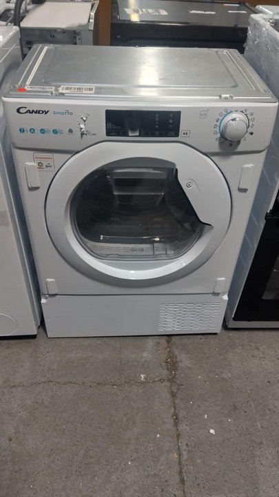 Lot 562  
            Marchington SR10 - Delivery or Collection 

                
CANDY SMART PRO 7KG FREESTANDING TUMBLE DRYER IN WHITE: LOCATION - SR16_B2