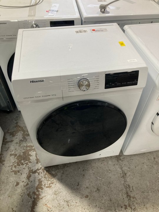 Lot 564  
            Marchington SR10 - Delivery or Collection 

                
HISENSE WDQA8014EVJM SERIES 3 WASHER/DRYER IN WHITE: LOCATION - SR16_B2