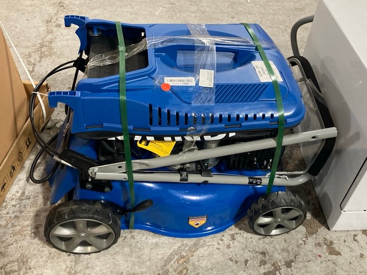 Lot 569  
            Marchington SR10 - Delivery or Collection 

                
HYUNDAI HYM430SPE ELECTRIC START SELF PROPELLED PETROL LAWN MOWER: LOCATION - SR1...