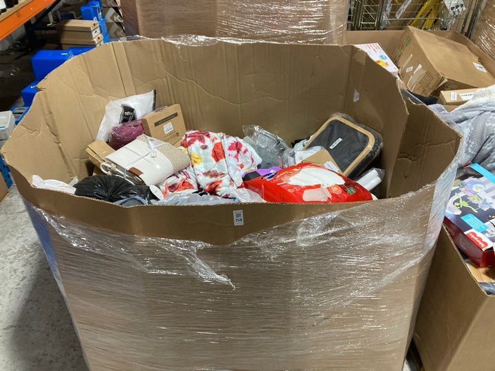 Lot 582  
            Marchington SR10 - Delivery or Collection 

                
PALLET OF ASSORTED ITEMS TO INCLUDE SILENTNIGHT COMFORT CONTROL ELECTRIC BLANKET:...