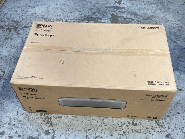 Lot 595  
            Marchington SR10 - Delivery or Collection 

                
EPSON EH-LS800W PROJECTOR - ORIGINAL RRP £2,489.99 (SEALED): LOCATION - SR16_B3