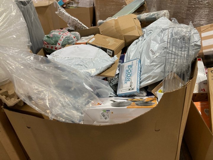 Lot 598  
            Marchington SR10 - Delivery or Collection 

                
PALLET OF ASSORTED ITEMS TO INCLUDE SALTER MEGA STONE 3 PIECE PAN SET: LOCATION -...