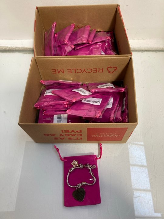 Lot 1008  
            Marchington SR13 - Parcel Delivery Only 

                
QTY OF GRANDDAUGHTER CHARM BRACELETS IN SILVER: LOCATION - H1