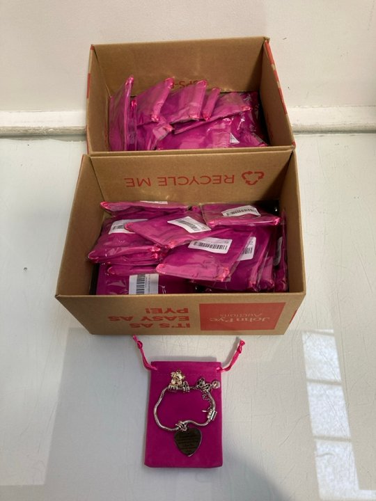 Lot 1017  
            Marchington SR13 - Parcel Delivery Only 

                
QTY OF GRANDDAUGHTER CHARM BRACELETS IN SILVER: LOCATION - H1