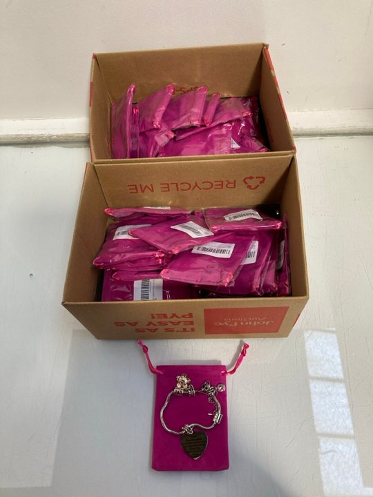 Lot 1020  
            Marchington SR13 - Parcel Delivery Only 

                
QTY OF GRANDDAUGHTER CHARM BRACELETS IN SILVER: LOCATION - H1