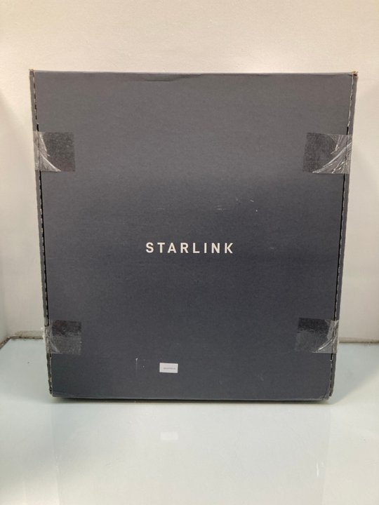 Lot 1067  
            Marchington SR13 - Parcel Delivery Only 

                
STARLINK HIGH PERFORMANCE SATELLITE ANTENNA & WIFI ROUTER KIT - DUAL BAND - ORIGI...