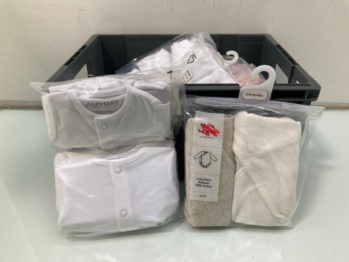 Lot 1072  
            Marchington SR13 - Parcel Delivery Only 

                
QTY OF ASSORTED CHILDRENS CLOTHING IN VARIOUS SIZES TO INCLUDE JOHN LEWIS & PARTN...