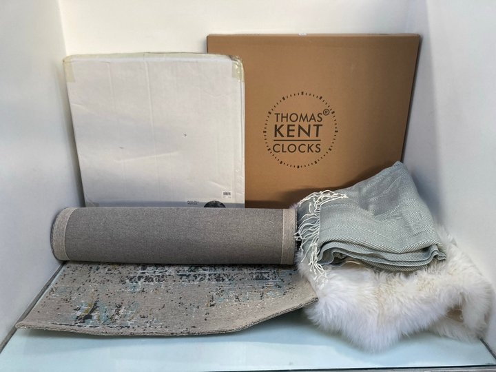 Lot 1136  
            Marchington SR13 - Parcel Delivery Only 

                
QTY OF ASSORTED HOMEWARE ITEMS TO INCLUDE JOHN LEWIS & PARTNERS 100% SHEEPSKIN DO...