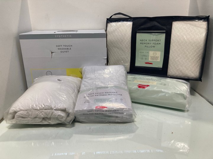 Lot 1172  
            Marchington SR13 - Parcel Delivery Only 

                
5 X ASSORTED JOHN LEWIS & PARTNERS BEDDING ITEMS TO INCLUDE SOFT TOUCH 4.5+9 TOG ...