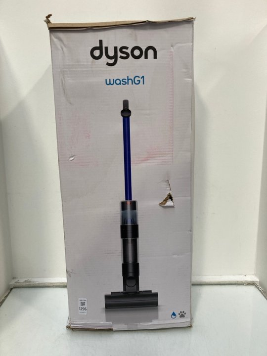 Lot 1296  
            Marchington SR13 - Parcel Delivery Only 

                
DYSON WASH G1 WET FLOOR CLEANER - MODEL: 5MK-UK-TJA3476A - ORIGINAL RRP £599.99: ...