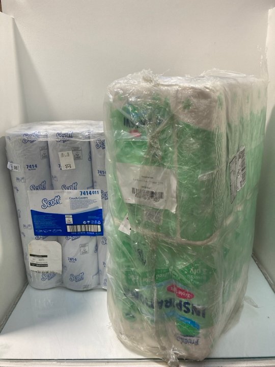 Lot 1313  
            Marchington SR13 - Parcel Delivery Only 

                
QTY OF FREEDOM INSPIRATIONS 9 PACK TOILET TISSUE IN ALOE VERA SCENT TO INCLUDE QT...