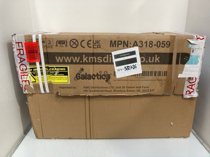 Lot 1386  
            Marchington SR13 - Parcel Delivery Only 

                
GALACTICA 4.5 FOOT TRAMPOLINE IN PINK - MODEL: GC-T01: LOCATION - F13