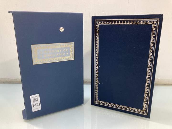 Lot 1421  
            Marchington SR13 - Parcel Delivery Only 

                
A FOLIO SOCIETY EDITION VOLUME, "ENGLAND 1945-2000" BY FELIPE FERNANDEZ-ARMESTO W...