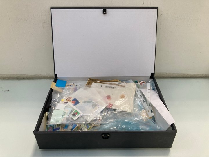 Lot 1449  
            Marchington SR13 - Parcel Delivery Only 

                
AN EX-DEALERS SORTER FILE BOX OF LOOSE STAMPS: LOCATION - F10