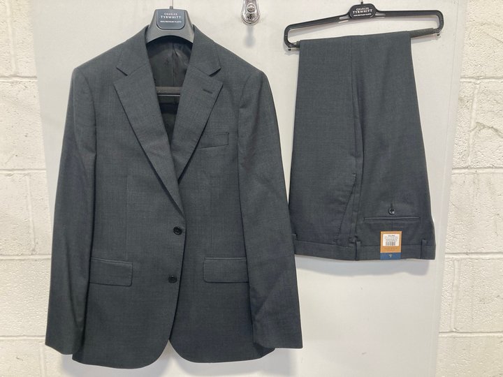 Lot 1501  
            Marchington SR13 - Parcel Delivery Only 

                
CHARLES TYRWHITT SLIM FIT END ON END ULTIMATE PERFORMANCE SUIT TROUSERS IN CHARCO...