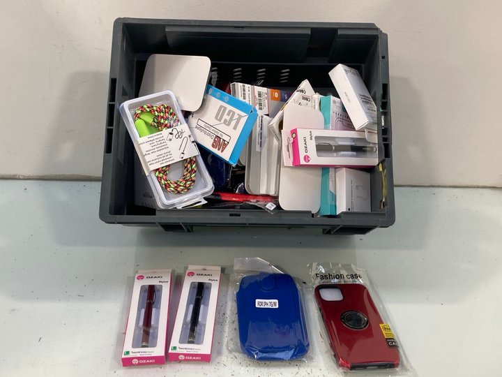 Lot 1508  
            Marchington SR13 - Parcel Delivery Only 

                
QTY OF ASSORTED TECH ITEMS TO INCLUDE OZAKI STYLUS FOR MOBILE DEVICES: LOCATION - F9