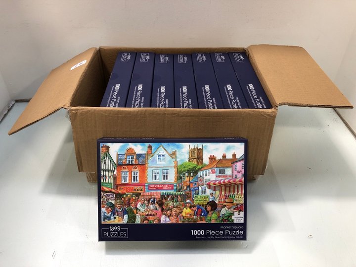 Lot 1563  
            Marchington SR13 - Parcel Delivery Only 

                
8 X 1000 PIECE MARKET SQUARE JIGSAW PUZZLES: LOCATION - F6