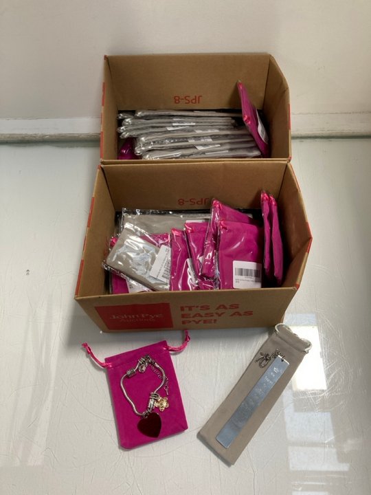 Lot 977  
            Marchington SR13 - Parcel Delivery Only 

                
QTY OF GRANDDAUGHTER CHARMS BRACELETS IN SILVER TO INCLUDE QTY OF 70TH BIRTHDAY F...