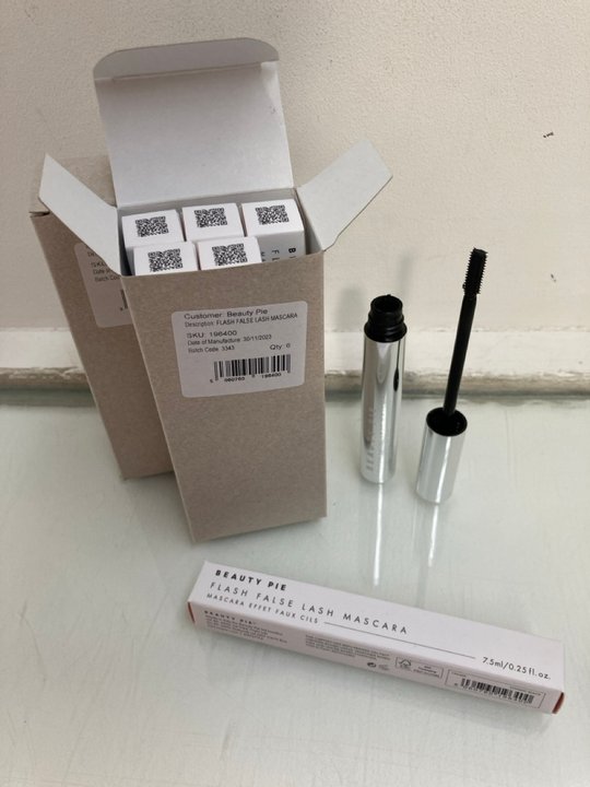 Lot 993  
            Marchington SR13 - Parcel Delivery Only 

                
12 X BEAUTY PIE FLASH FALSE LASH MASCARAS IN COSMIC BLACK-ORIGINAL COMBINED RRP £...